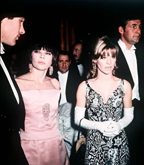 Warren Beatty actor Leslie Caron actress Julie Christie actress and Bill Travers actor