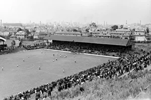 00208 Prints: A wartime football match between Charlton Athletic and Reading Football Clubs
