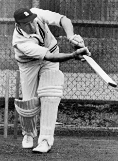 Warwickshire and England test cricketer Tom Cartwright. Circa 1966