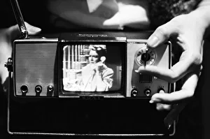 00441 Prints: She Watched TV on her way home! New York Secretary Connie Heald, aged 20