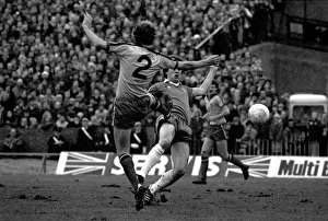 Watford 2 v. Chelsea 3. Division 2 football February 1980 LF01-23-057