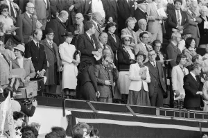 Watford chairman Elton John in tears as the cup final crowd at Wembley sing