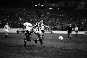 01242 Prints: Watford v Newcastle United, FA Cup 3rd round replay, final score 2-2. 10th January 1989