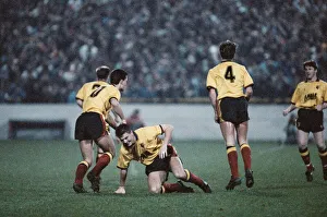 Watford v Newcastle United, FA Cup 3rd round replay, final score 2-2. 10th January 1989