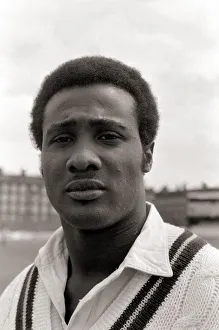Wayne Daniel May 1976 West Indies Cricket Player Bowler 1970s 11 / 05 / 1976
