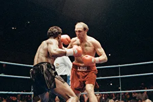 WBC super-middleweight title, Nigel Benn vs Lou Gent. Earls Court Exhibition Centre