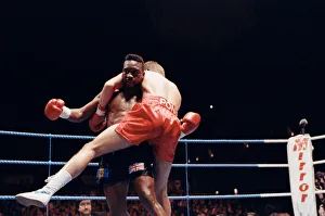 WBC super-middleweight title, Nigel Benn vs Nicky Piper