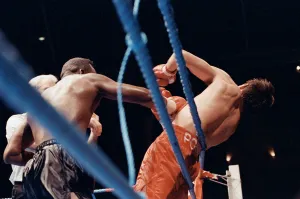WBC super-middleweight title, Nigel Benn vs Nicky Piper