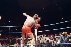 WBC super-middleweight title, Nigel Benn vs Nicky Piper