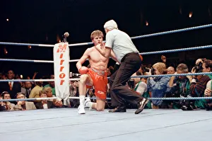 WBC super-middleweight title, Nigel Benn vs Nicky Piper