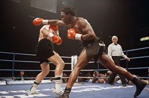 1995 Prints: WBC super-middleweight title, Nigel Benn vs Vincenzo Nardiello. London Arena, England