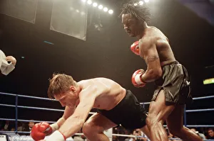 WBC super-middleweight title, Nigel Benn vs Vincenzo Nardiello. London Arena, England