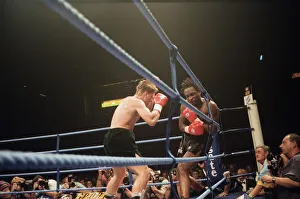 WBC super-middleweight title, Nigel Benn vs Vincenzo Nardiello. London Arena, England