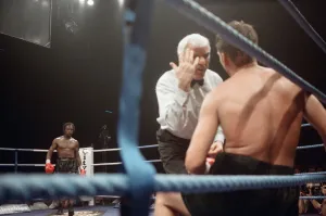 WBC super-middleweight title, Nigel Benn vs Vincenzo Nardiello. London Arena, England