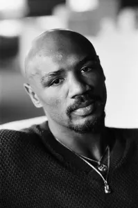 WBC and WBA world champion Marvin Hagler relaxing ahead of his sixth defence against