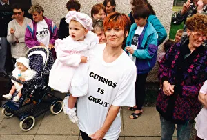 Wearing a Gurnos is Great t-shirt is Gurnos Estate resident Michelle Plummer