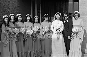Bouquet Prints: The wedding of Alan Foster and Lorraine Good at Church of Christ the King, Thornaby