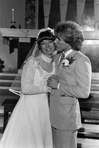 01015 Prints: The wedding of Coronation Streets Brian Tilsley and Gail Potter