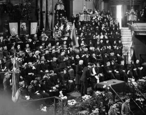 Christian Prints: The wedding of General Booths son at Central Hall Westminster