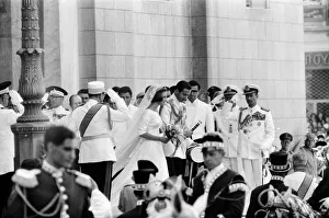 Denmark Prints: The wedding of King Constantine II of Greece to Princess Anne-Marie of Denmark