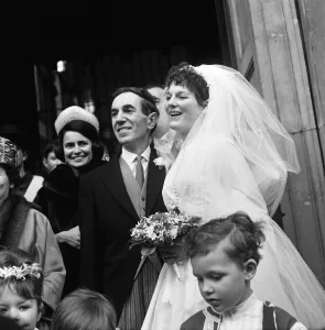 01253 Prints: The wedding of Lady Judith Pakenham and Alexander John Kazantzis at the Church of Our