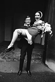 Groom Prints: The wedding of Neville Hughes, who plays the Reverend Peter Hope in ATV