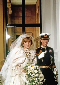 Bouquet Prints: Wedding of Prince Charles & Lady Diana Spencer Arriving at Buckingham Palace