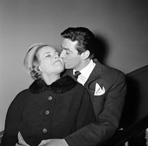 00880 Prints: The wedding reception of of Honor Blackman and Maurice Kaufman held at a Chelsea club