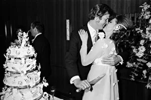 00945 Collection: The wedding reception of Roger Moore and Luisa Mattioli at the Royal Garden Hotel
