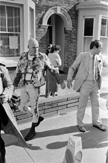 The wedding of Ronnie Cook and 19-year-old Mandy Fraser at Bedford Register Office