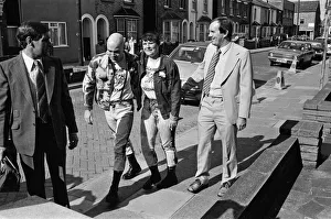The wedding of Ronnie Cook and 19-year-old Mandy Fraser at Bedford Register Office