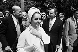 Turban Prints: Wedding of Sheran Cazalet and Simon Hornby at Fairlawn in Sussex on 15th June 1968