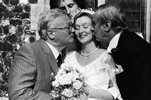00682 Prints: The wedding of Spike Milligans daughter Sile to Willie White