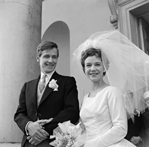 The wedding of William Roache and Anna Cropper at St Johns Wood Church