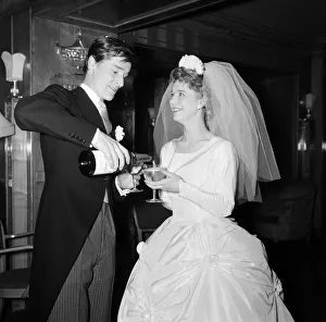 The wedding of William Roache and Anna Cropper at St Johns Wood Church