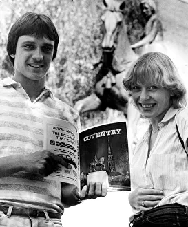 Engaged Prints: Welcome to Coventry. Dutch under-21 international Rudi Kaiser and his fiancee, Marina