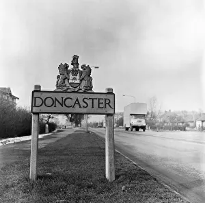 Welcome to Doncaster, South Yorkshire. 5th April 1962