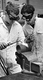 Apprentices Prints: Two top welding students from Cleveland represented the North-East at a national