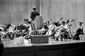 Wellington the St. Bernard was soloist on Saturday Evening with the Los Angeles