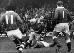Rugby Prints: The Welsh Centenary Season Wales v An Overseas XV from the National Rugby Ground