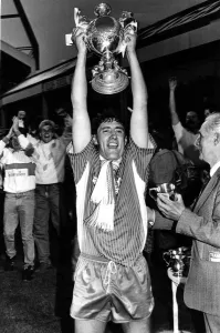 Welsh Cup Final at Swansea. Cardiff City 2 v Wrexham 0