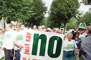 The Welsh devolution referendum of 1997 was a pre-legislative referendum held in Wales