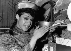 Welsh singer Iris Williams appears in Christmas panto at the Pavilion theatre, Glasgow