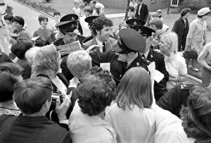Welsh singerTom Jones visited Corley Residential School