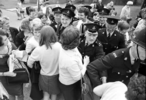 Welsh singerTom Jones visited Corley Residential School