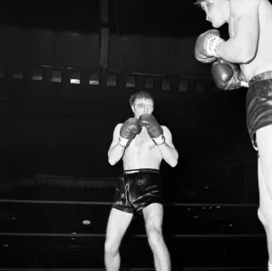 Welterweight boxing at the Royal Albert Hall Ralph Charles v. Chuck Henderson