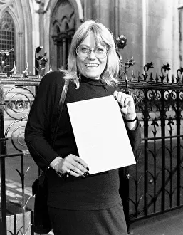 Wendy Richard actress, pictured outside High Court where she won libel damages against