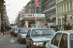 West Berlin, Germany, 10 days after relaxation of border crossing by GDR Government