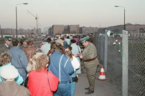 West Berlin, Germany, 10 days after relaxation of border crossing by GDR Government