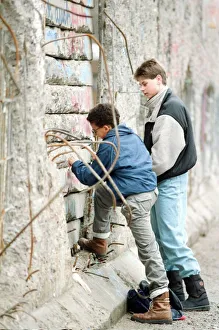 West Berlin, Germany 3 months after relaxation of border crossing by GDR Government